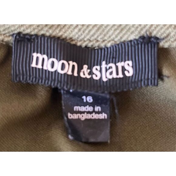 Moon & Stars Green Jacket   Girls Sz 16   EUC - Picture 3 of 4